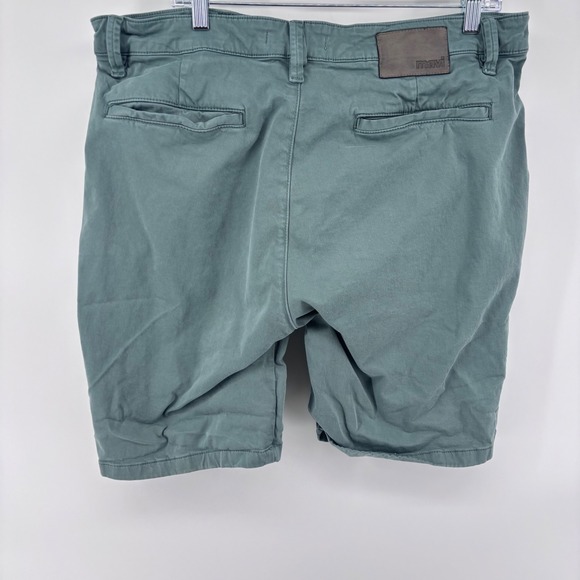 Mavi Simon Men's 36 Green Chino Shorts Casual Flat Front‎ - Picture 5 of 7